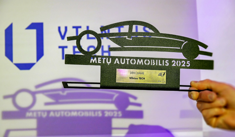 VILNIUS TECH surengtas „Metų automobilio 2025“ konkursas atskleidė automobilių rinkos įvairovę ir inovacijas